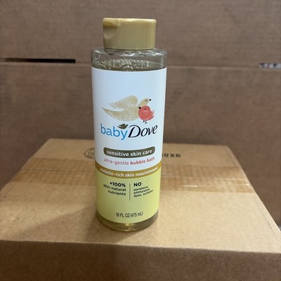 New Baby Dove Bubble Bath Melanin-Rich Skin Nourishment for nourished Skin
