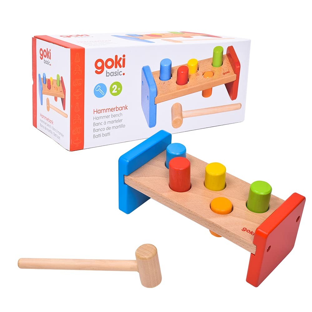 Goki 58581 Hammerbank aus Holz 6390₽