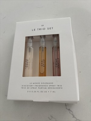 Le Monde Gourmand Le Trio Set Discovery Travel Spray 7 ml Coco Chai Vanille