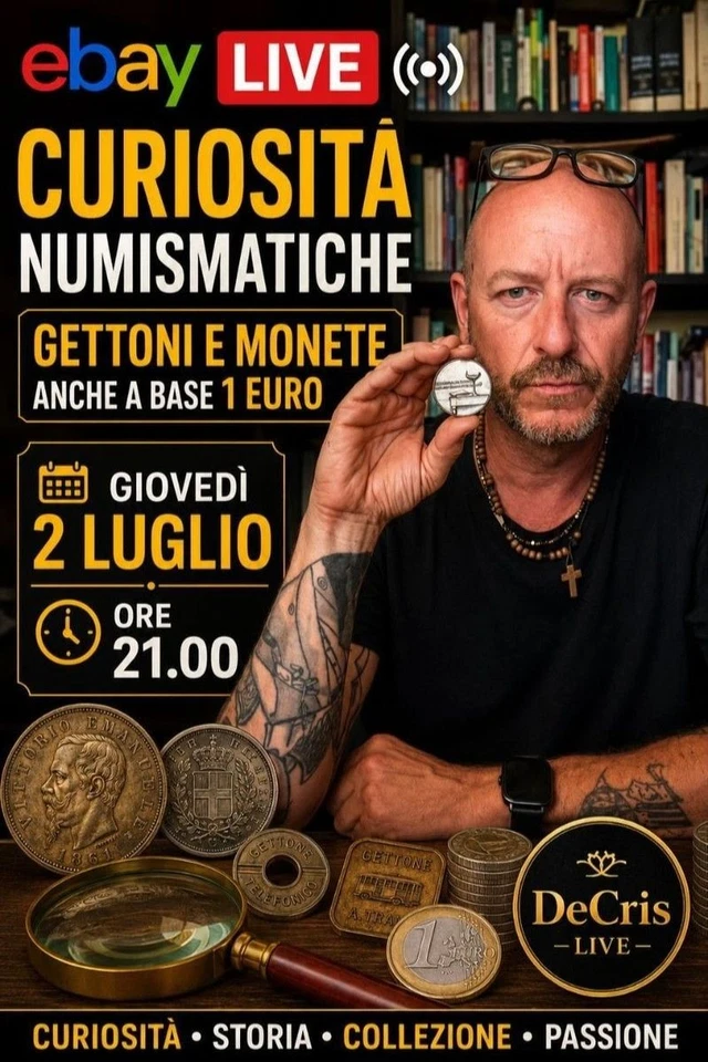 DeCris Live Curiosità Numismatiche Gettoni e Monete