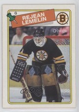 1988-89 O-Pee-Chee Reggie Lemelin #186 0a4