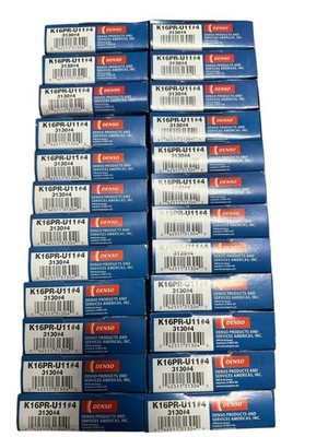 Denso K16PR-U11, #4, 3130 Standard Spark Plugs U-Groove, Lot of 96 Plugs NEW