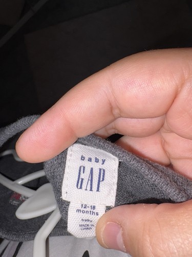 Baby Gap Bow Long Sleeve Dress 12-18months - Picture 5 of 5