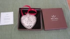 NEW WALLACE STERLING SILVER GRANDE BAROQUE ANNUAL HEART ORNAMENT 2008