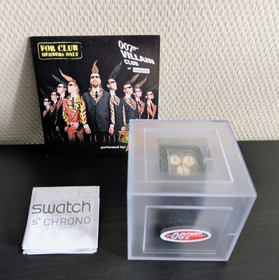 Swatch SUEB 400 James Bond 007 - Dr. NO inkl. 007 VillainsClub CD