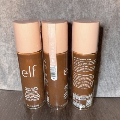 e.l.f. Halo Glow Liquid Filter Shade 83568 8.5 SEALED NEW 1.06oz 3 Pack
