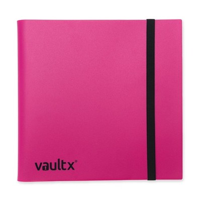 Vault X 12 Pocket Standard Strap Binder, Holds 480 Trading Cards in 20 Side-Load
