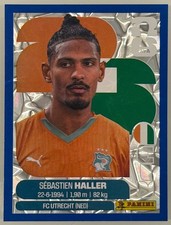 Sebastien Haller Panini FIFA World Cup 2026 Blue Crumple Parallels Sticker