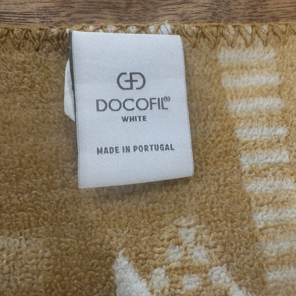 Docofil白色婴儿毯丛林动物双面中性棉混纺 — 第 4/4 张图片