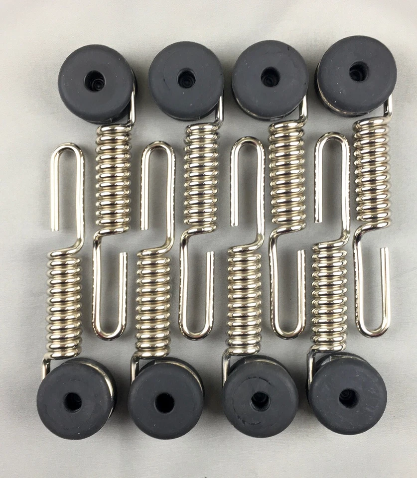 LANCIA FLAMINIA GT TOURING 1959-66 JUEGO DE COLGADORES Y BUJES DE RESORTE DE ESCAPE (8)   Foto 2 de 2