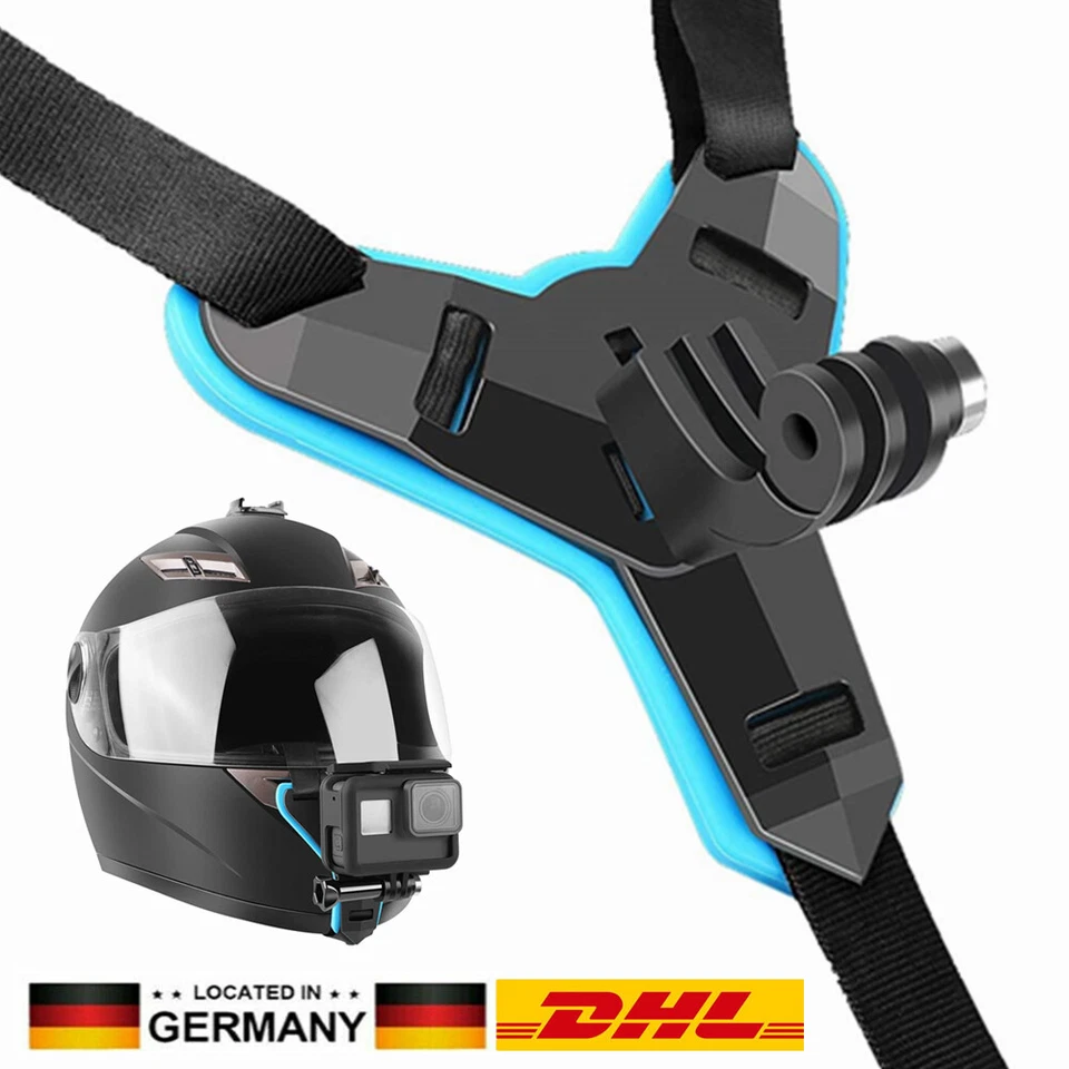 Motorrad Helm Halterung Halter Chin Mount Zubehör für Gopro Hero Action Kamera - Bild 2 von 4