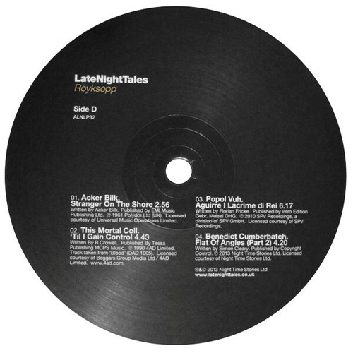 Röyksopp – LateNightTales - New Sealed 180g Half Speed Remastered + Bonus CD - Imagen 7 de 10