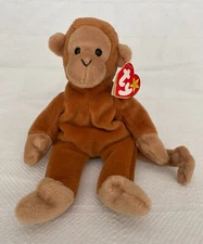 MINT Condition TY Bongo the Monkey Beanie Baby Style #4067