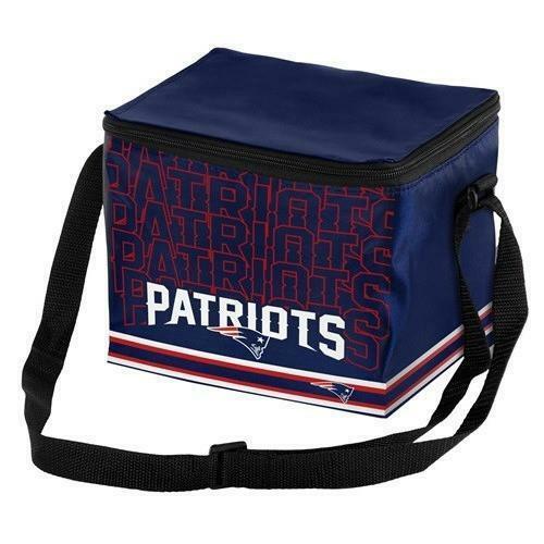 New England Patriots Insulated soft side Lunch Bag Sports Cooler Logo Impact