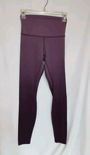 Lululemon Purple Yoga Workout Athleisure Pants Women's Size 4 - E34