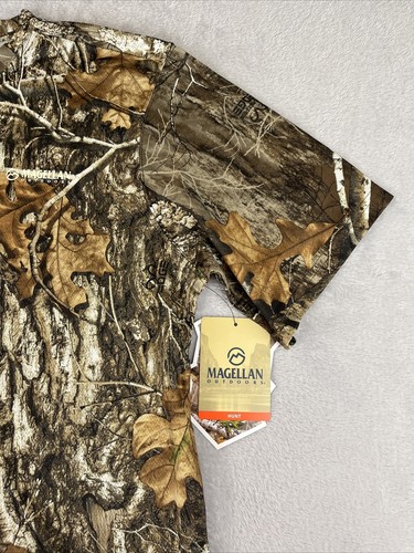 Magellan Outdoor mens Eagle pass short sleeve mesh real tree edge tshirt size L - Picture 2 of 6