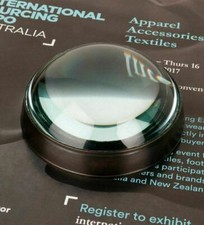 Vintage Nautical Brass Desk Magnifying Glass Chart Reader Fathers Day Gift Item