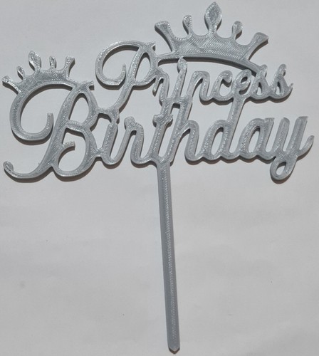 Cake Topper Happy Birthday Party Mutter/Vatertag 3D Seide Deko schön - Bild 9 von 38
