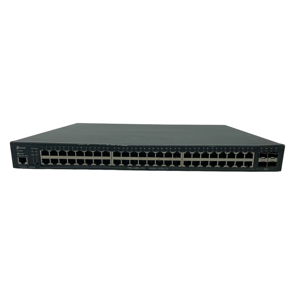 TP-Link JetStream 52-Port Gigbit L2 +Managed Switch with 48-Port PoE+ TLSG3452P - Image 4 of 4