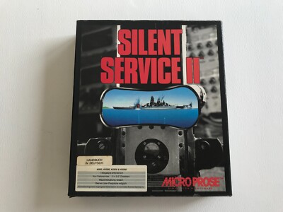 Silent Service II - Microprose - Amiga - Big Box