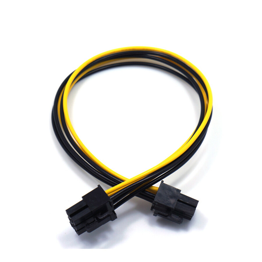 10pcs PCIE PCI-E 6Pin to 6Pin Male GPU Video Card Power Cable Cord ...