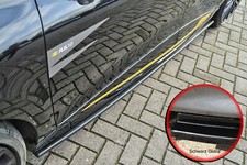 CUP Seitenschweller Schweller ABS Renault Clio 4 RS in schwarz glanz