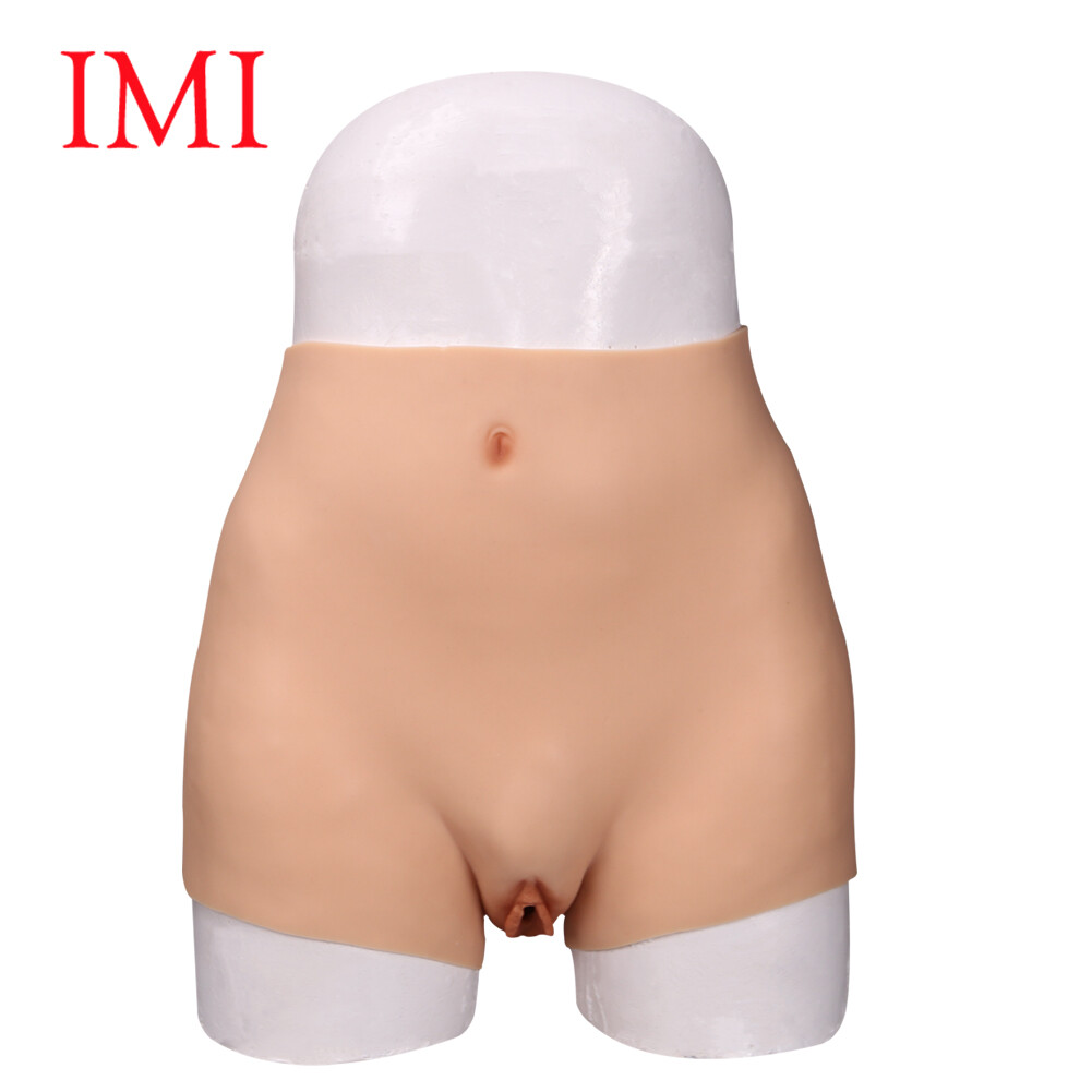 Generico Realistici pantaloni vaginali in silicone Transgender