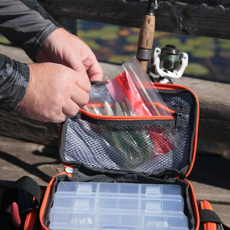 Ozark Trail Soft-sided 350 Fishing Tackle Bag with 3 Tackle Boxes, Black -  Conseil scolaire francophone de Terre-Neuve et Labrador
