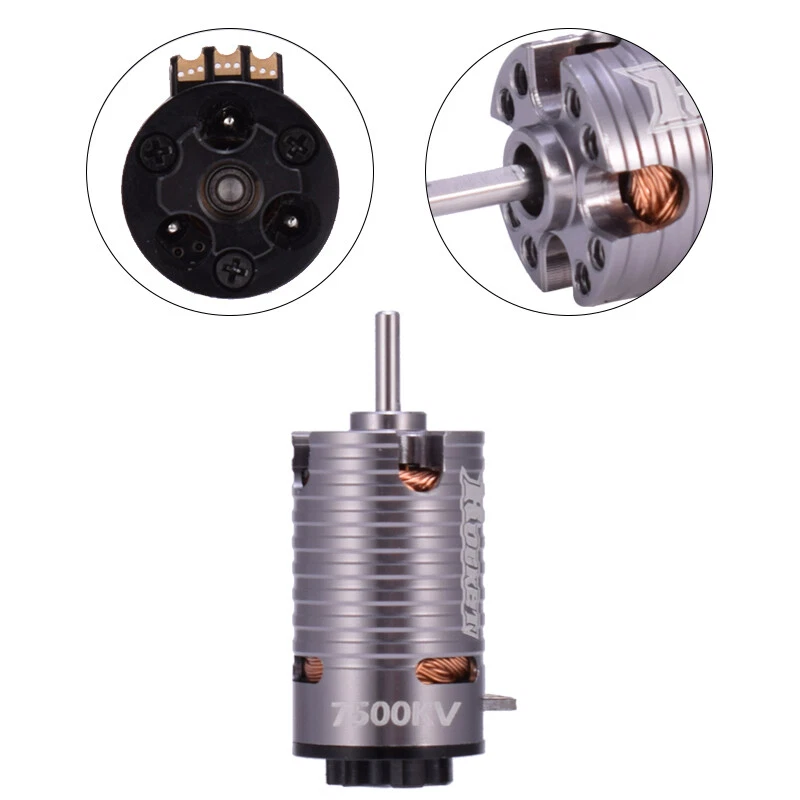 Mini 1410 2500KV 3500KV 7500KV 9500KV Brushless Motor for 1/24 1/28 1/32 RC Car - Image 4 of 4