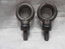 Pair of 1/2" Eye Bolts - Made in the USA