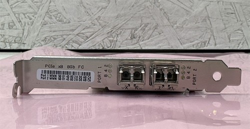QLOGIC QLE2562-HP 8GB DUAL PORT PCIe FIBRE CHANNEL HBA KARTE - Bild 5 von 5