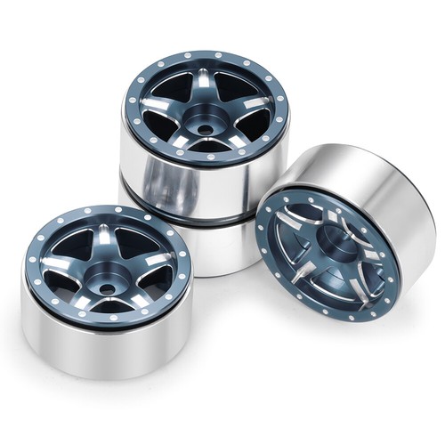 1.3'' Beadlock Wheel Rims For Axial SCX24 TRX4M 1/24 1/18 RC Crawler Car Upgrade - Picture 35 of 41