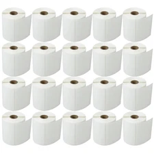 20 Rolls 500 Labels 4X3 Direct Thermal for Zebra LP 2442 LP 2844 Eltron ZP450