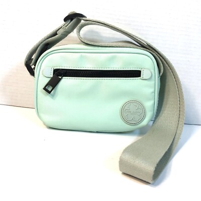TED BAKER London Mint Green Nylon Camera Bag Crossbody Purse
