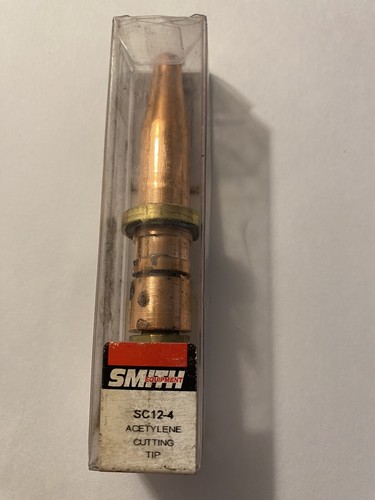 Smith SC12-4 Acetylene Cutting Tip - Size 4 For Oxyfuel Torch, Compatible With DG200/SC200
