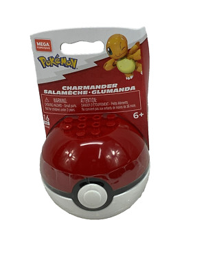 Mega Pokémon Charmander Evergreen Starter Series Pokeball & Figurine 16pcs NEW