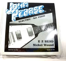John Pearse Guitar Strings Electric EZ Bend Nickel Wound