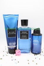 Bath and Body Works OCEAN Men's Body Cream, Wash, Spray