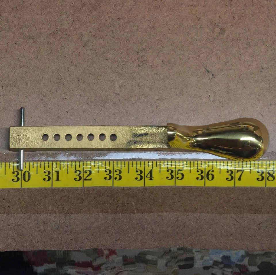 Baldwin Factory Juego de Pedales de Piano Verticales/Verticales, Latón Macizo, Juego de 3 Pedales Foto 3 de 3