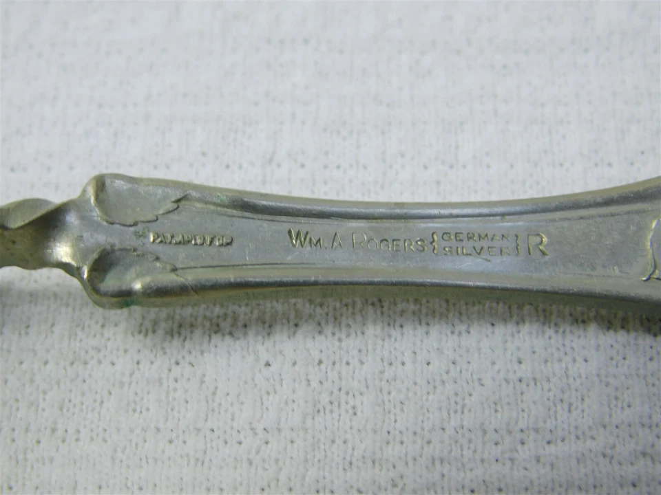 14 Pcs Antique 1905 Oneida VIOLET Wm A Rogers Flatware Forks Spoons & Knife - Image 4 of 4