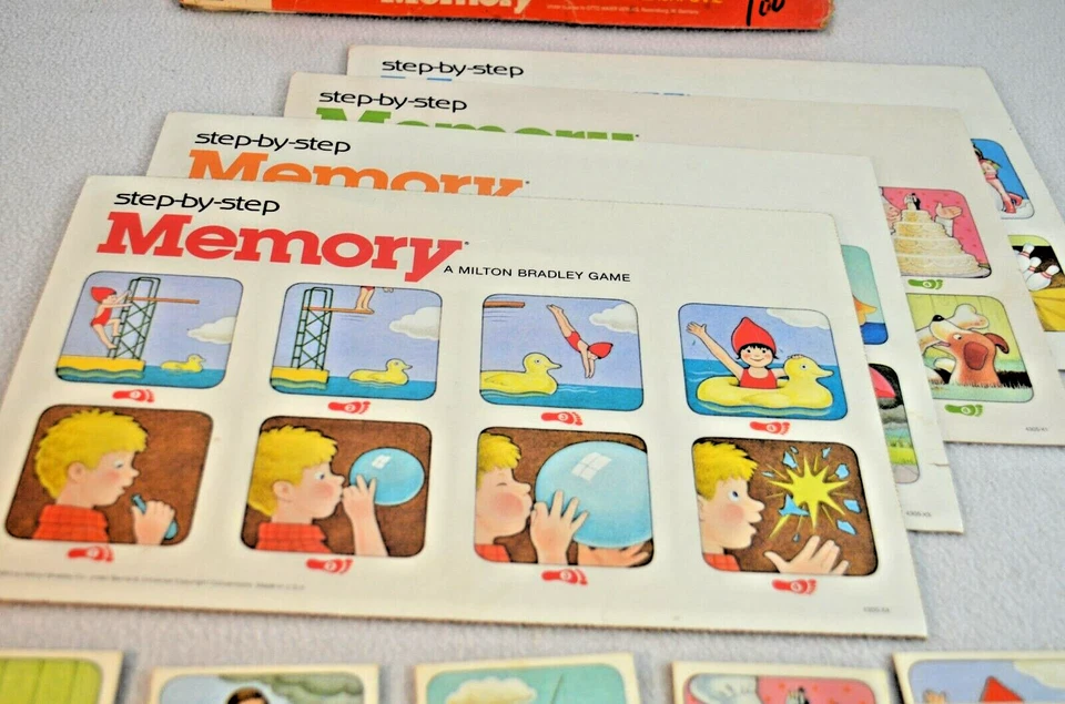 Step By Step Memory an Advanced Memory Game MB No. 4305 Compete - Image 4 of 4