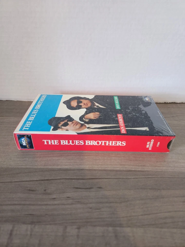 Blues Brothers (VHS, 1990) John Belushi Factory Sealed MCA With Water Marks - Image 4 of 4
