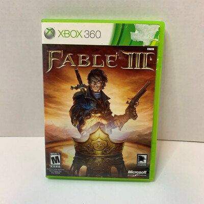 Fable III Xbox 360 Good Condition Tested No Manual
