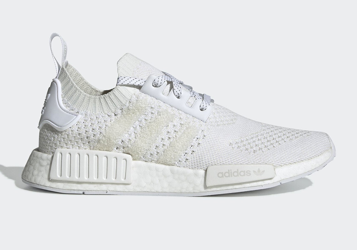 adidas originals nmd r1 primeknit white