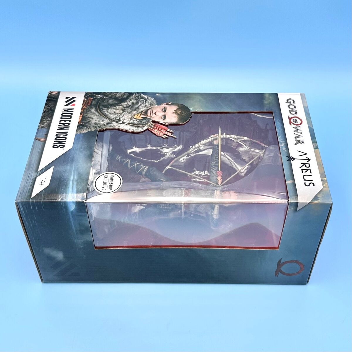 God of War Ragnarok Kratos + Atreus Statue Figure Set Official Sony Modern  Icons