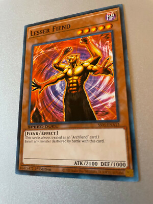 fiend search cards yugioh Yu-Gi-Oh! - Lesser (LOD-003) - Legacy of Darkness - 1st Edition All cards will be carefully packed for safe transit NEW DINOSAUR/FIEND SEARCH SPELL! Yu-Gi-Oh!