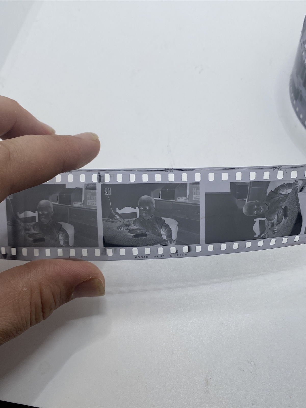 Lot of 123 Vintage Photo Negatives Film Strips 1950s 60s B/W Family