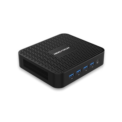 MINISFORUM GK41 Mini PC 8GB DDR4 256GB SSD Celeron J4125(up to 2.7GHz), Quad ...