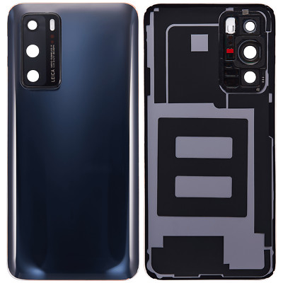 NEW Replacement Back Cover With Camera Lens Compatible For Huawei P40 (Black)