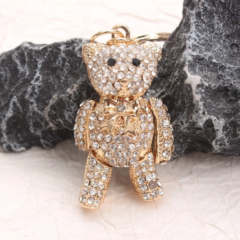 Teddy Bear-themed Keychain: Chic & Sweet Present for Toy Lovers - Image 2 of 4